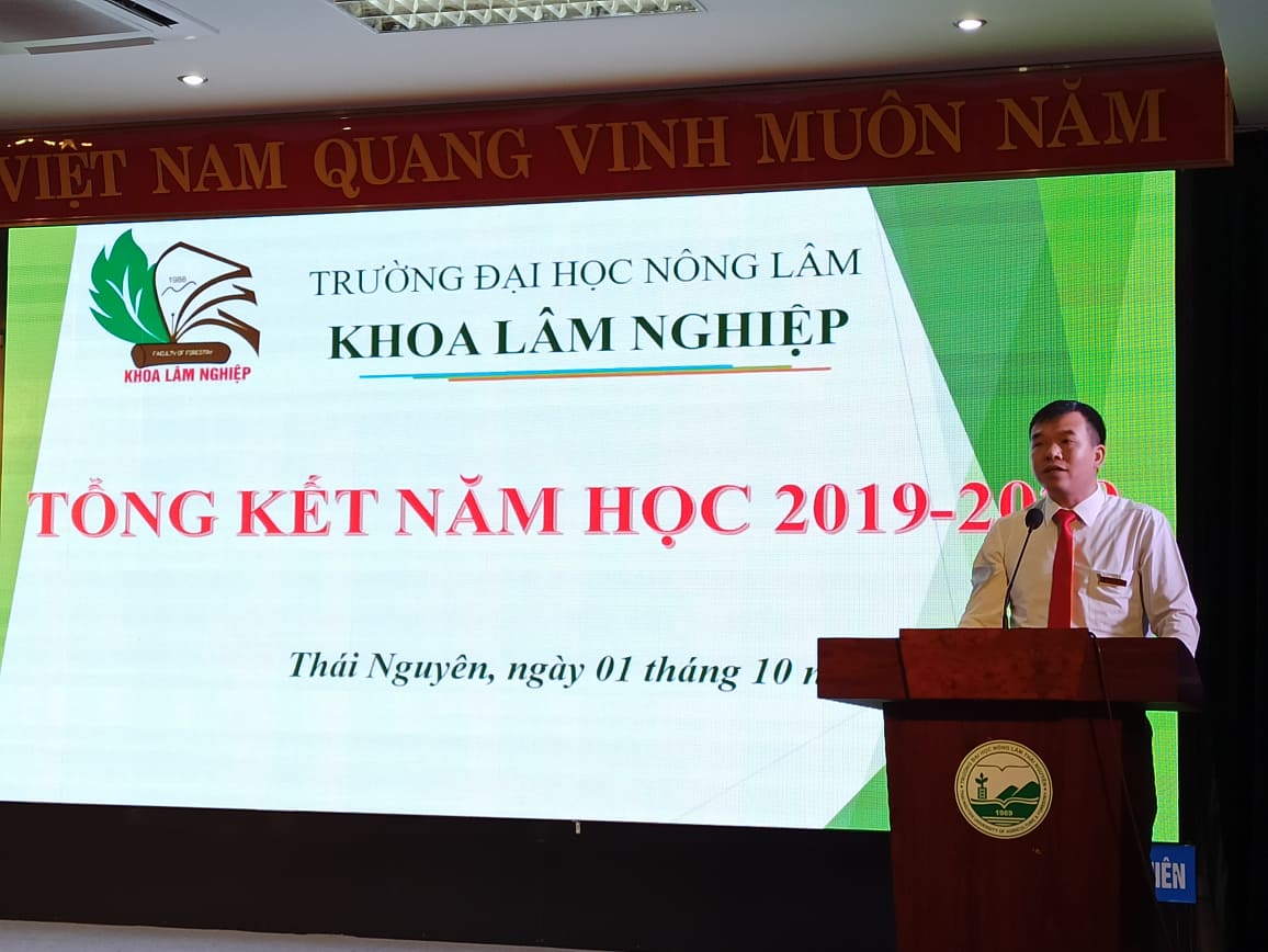 KHOA LÂM NGHIỆP TỔNG KẾT NĂM HỌC 2019-2020